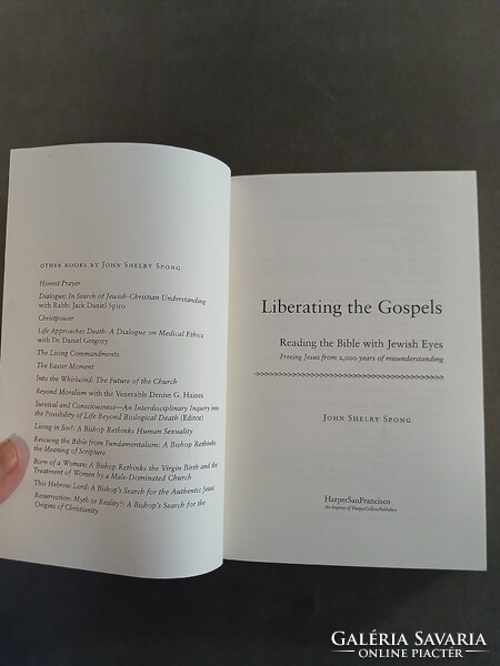 John Shelby Spong - Liberating the Gospels - Reading the Bible with Jewish Eyes - angol nyelvű