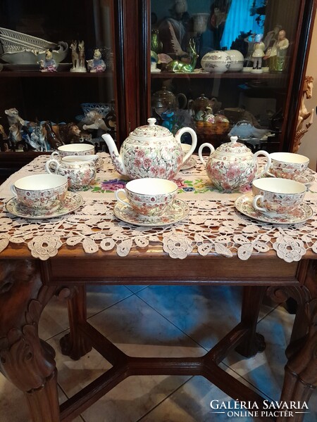 Zsolnay perzsamintas teaskeszlet