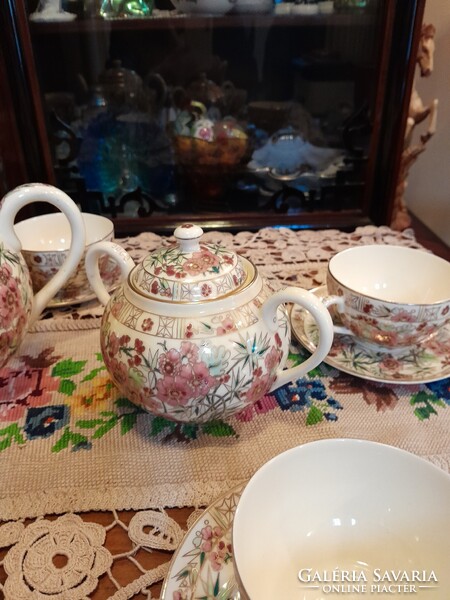 Zsolnay perzsamintas teaskeszlet