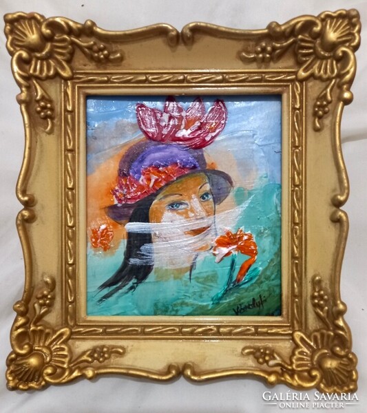 Prima díjas művésztől Négy évszak miniatúrák..Károlyfi Zsófia /1952-