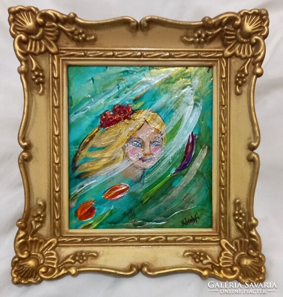 Prima díjas művésztől Négy évszak miniatúrák..Károlyfi Zsófia /1952-