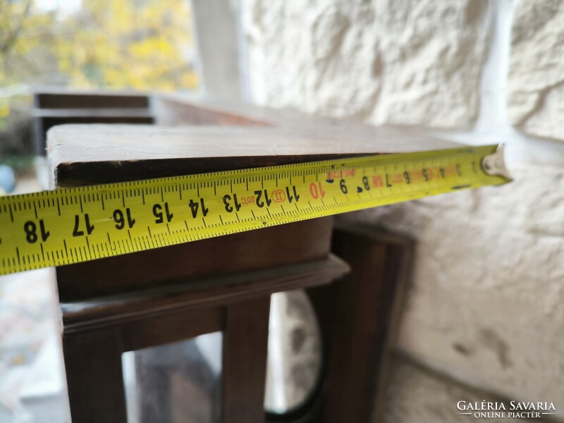 Szecessziós Art Deco falióra doboz,Fali vitrin szekrény kulcstartó lámpa tartó,Ereklye ,hàzi àldàs