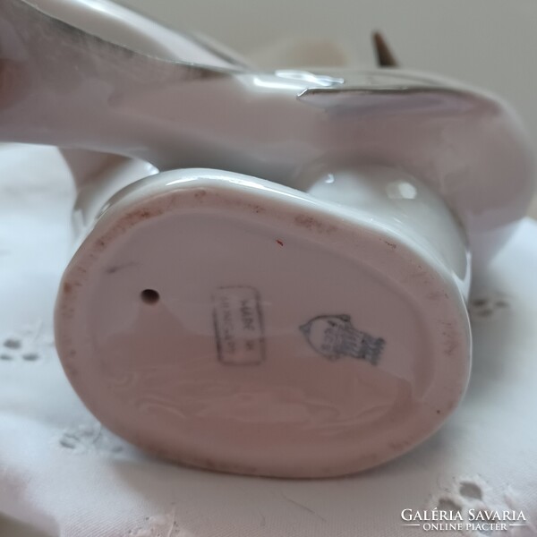 Zsolnay porcelán cinke madár pár
