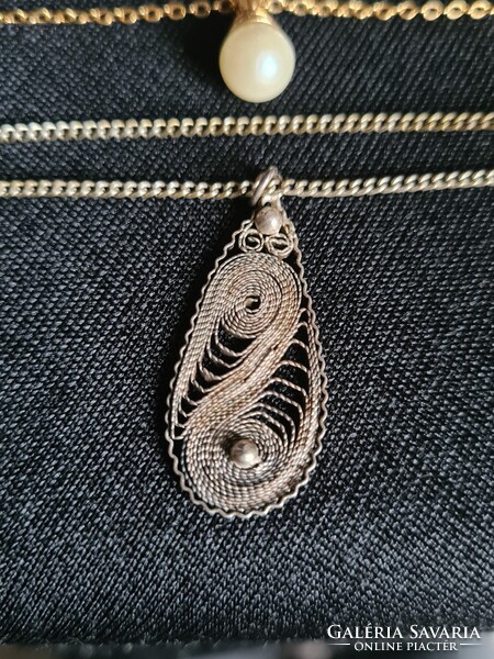 Arany ezüst színű bizsu karkötők nyaklánc csomag