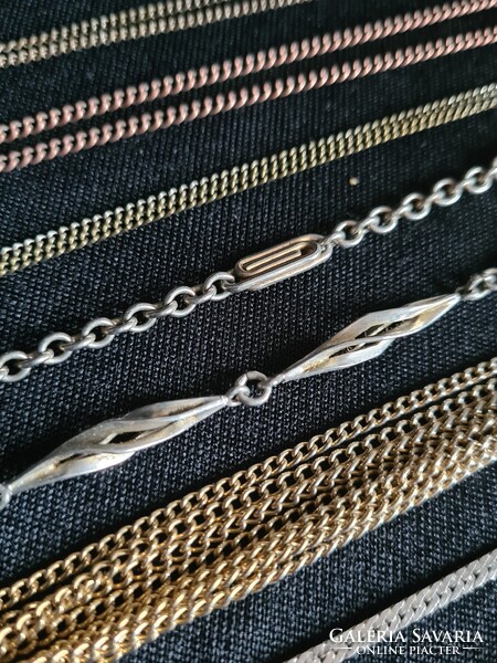 Arany ezüst színű bizsu karkötők nyaklánc csomag