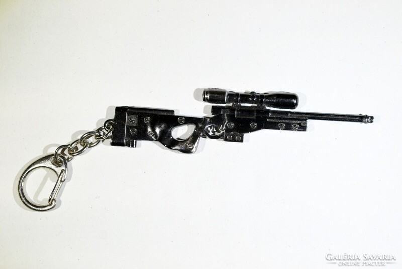 Puska kulcstartó , fegyver , militari , vadászat