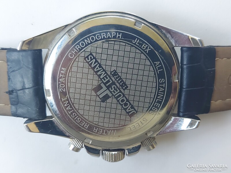 Jacques Lemans Chronograph férfi acél karóra