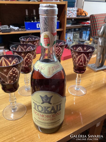 1988-as Tokaji Szamorodni 0,5 l, bontatlan