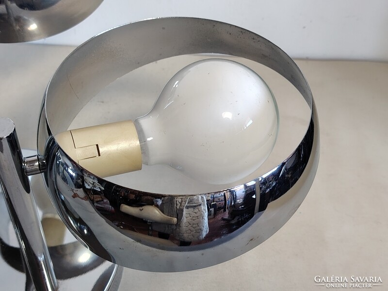 Space age Űrkorszaki króm mennyezeti lámpa Etro ALKUDHATÓ