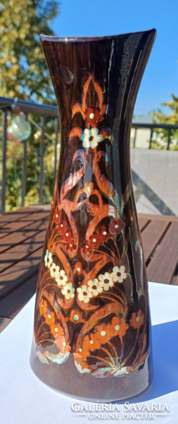 Zsolnay többtüzű ritka váza