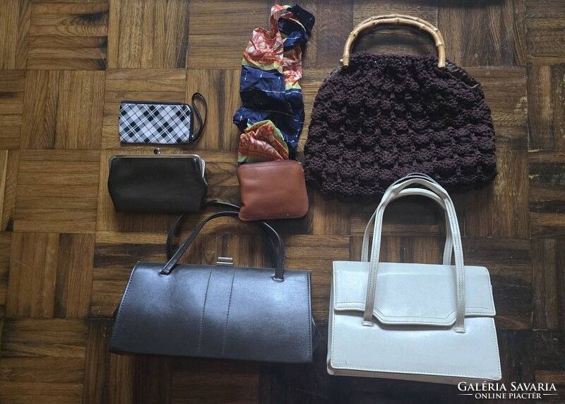 5 db Táska Neszeszer Valódi Bőr !!!
