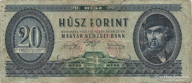 20 forint 1947