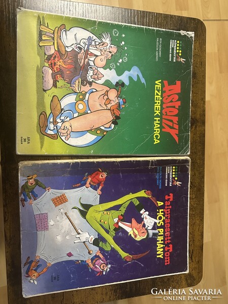 Újvidéki Asterix és Talpraesett Tom gyűjtemény Az/10-48 komplett