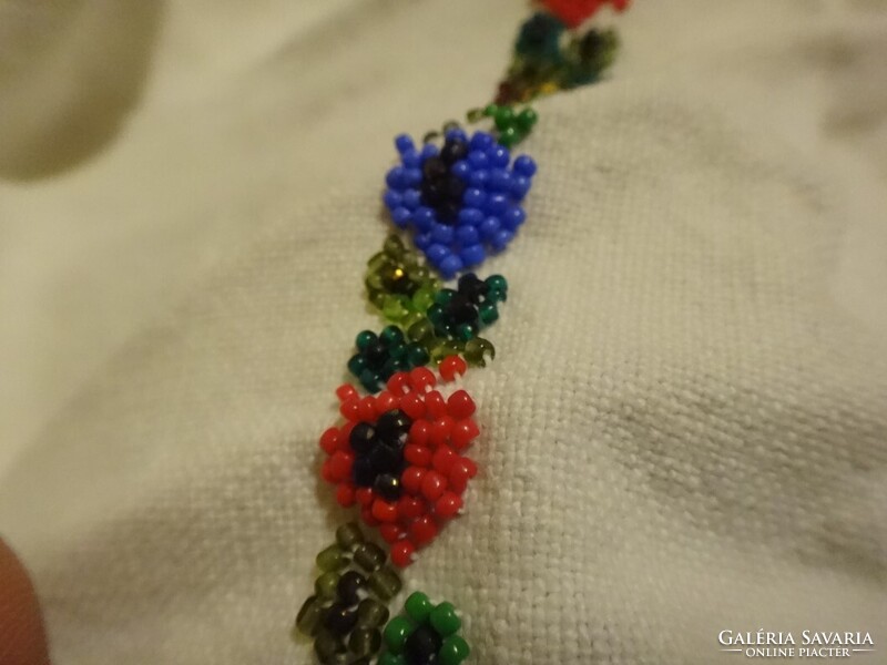 Lenyűgöző női gyöngyös hímzett lenvászon paraszting népviselet