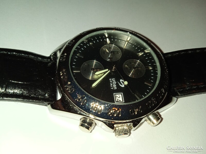Urban Spirit Chrono Sport karóra kronográf funkcióval  - új elemmel - NEM HASZNÁLT!!!