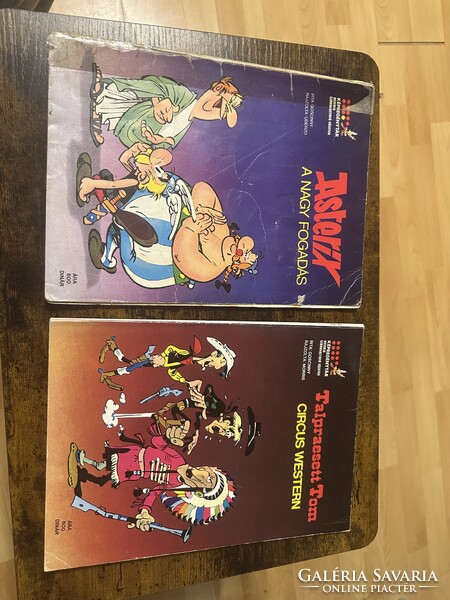 Újvidéki Asterix és Talpraesett Tom gyűjtemény Az/10-48 komplett