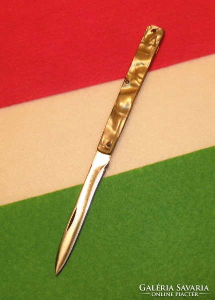 Régi bicska, gyűjteményből. %%% Kés, bicska, tőr, borotva.