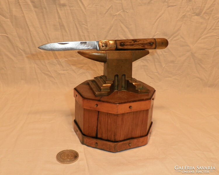 RM régi bicska, gyűjteményből. Kés, bicska, tőr, borotva.