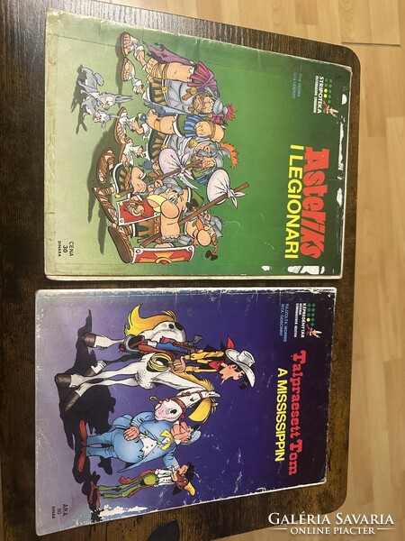 Újvidéki Asterix és Talpraesett Tom gyűjtemény Az/10-48 komplett