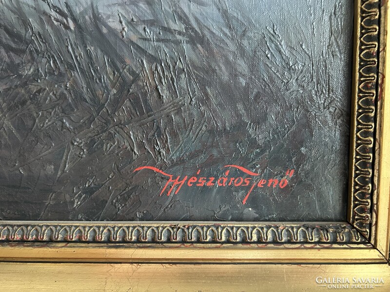 Mészáros Jenő (1883-????) Aranyhíd a Balatonon