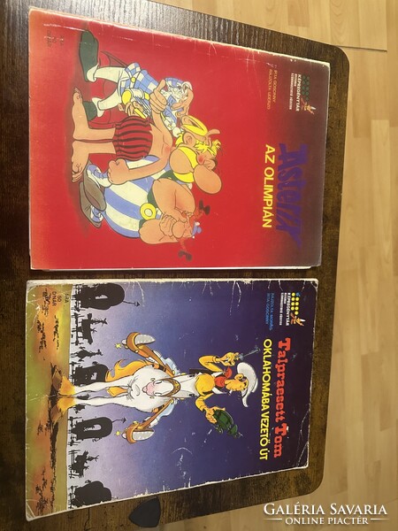 Újvidéki Asterix és Talpraesett Tom gyűjtemény Az/10-48 komplett