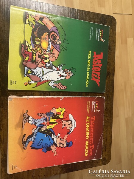 Újvidéki Asterix és Talpraesett Tom gyűjtemény Az/10-48 komplett