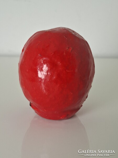 Japán Daruma Doll papírmasé figura 6.5 cm