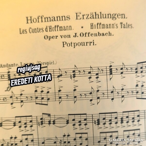 Offenbach – Hoffmann’s Erzählungen / Potpourri (eredeti kotta)