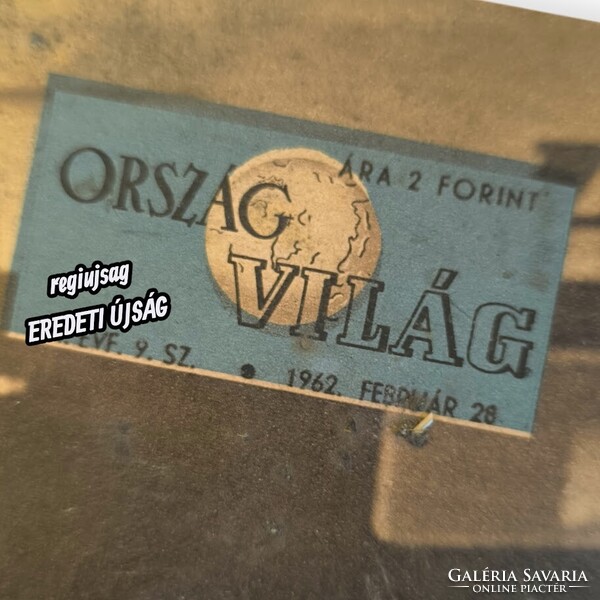 Ország-Világ 1962. február – utazás, hírességek és tavaszi hangulat – eredeti