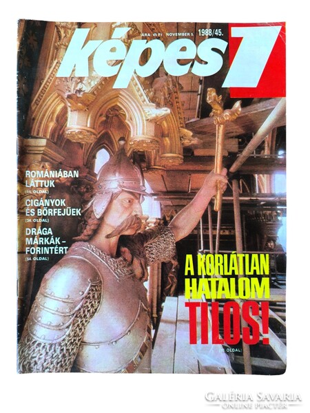 1988 július 30  /  képes7  /  Újság - Magyar / Hetilap. Ssz.:  29330