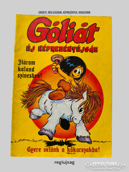1986      /  Góliát #1  /  Képregény Ssz.:  29563