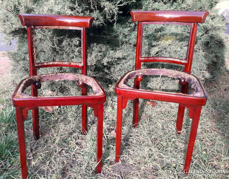 Restaurált Thonet kanapé, fotel, szék / garnitúra.
