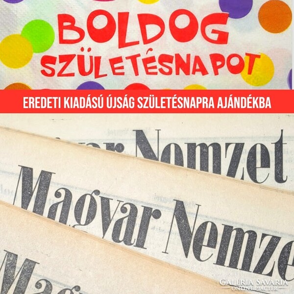 1976 január 20  /  Magyar Nemzet  /  Születésnapra RETRO újság Ssz.:  34473