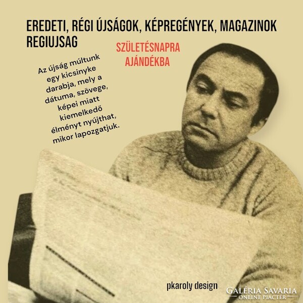 1966 január 14  /  Népszabadság  /  Születésnapra RETRO újság Ssz.:  34694