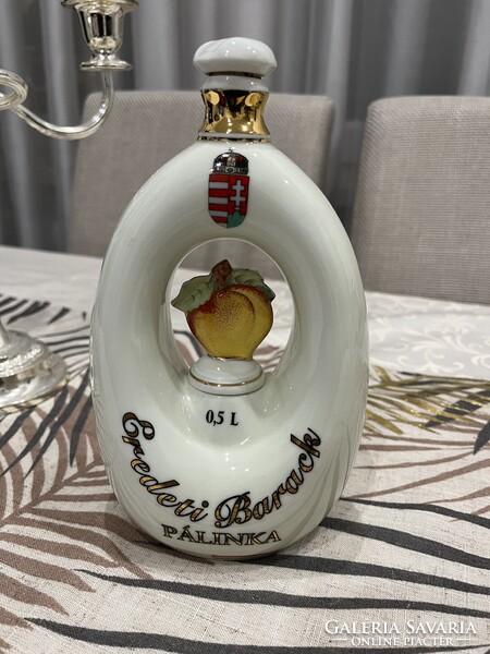 Hollóháza Eredeti Barack pálinka butella