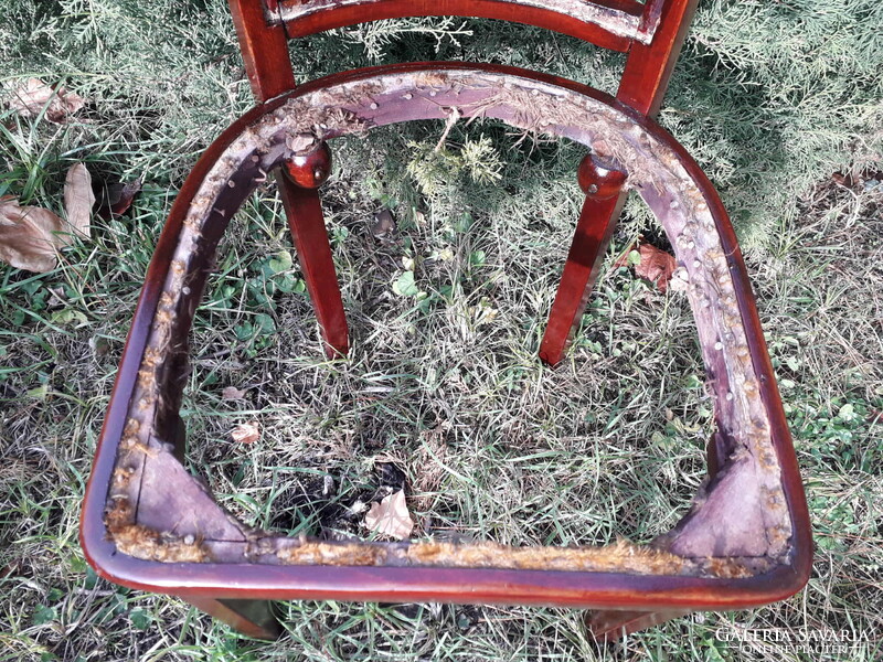 Restaurált Thonet kanapé, fotel, szék / garnitúra.