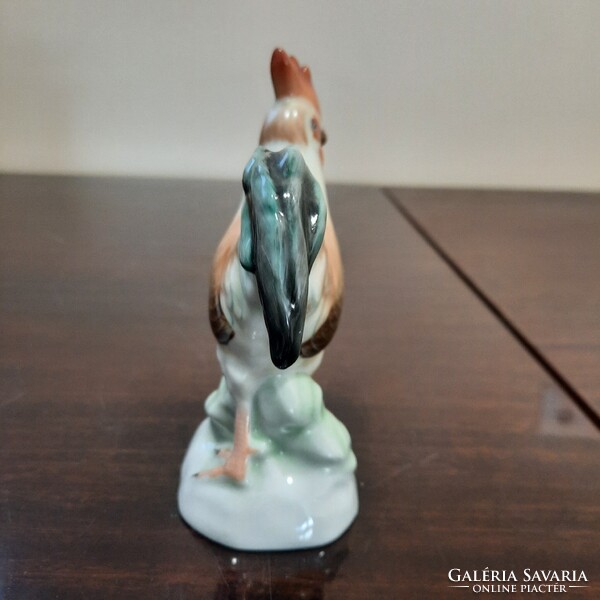 Herendi porcelán kakas figura. 1.oszt.
