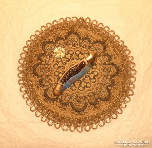 RÉVÉSZ nagy fejesgörbe. Gyújteményből. Kés, bicska, tőr, borotva.