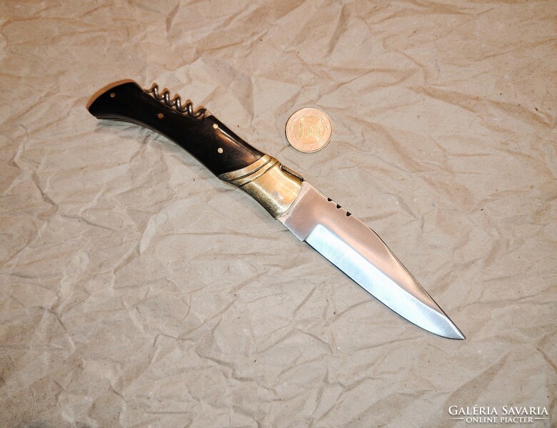 Impozáns LAGUIOLE bicska, gyűjteményből. Kés, bicska, tőr, borotva. Nr1.