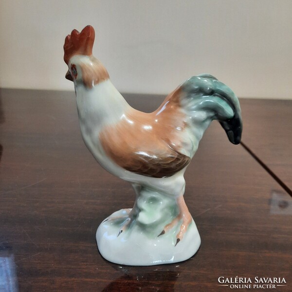 Herendi porcelán kakas figura. 1.oszt.