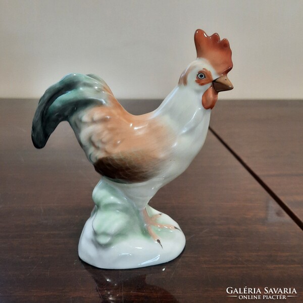 Herendi porcelán kakas figura. 1.oszt.