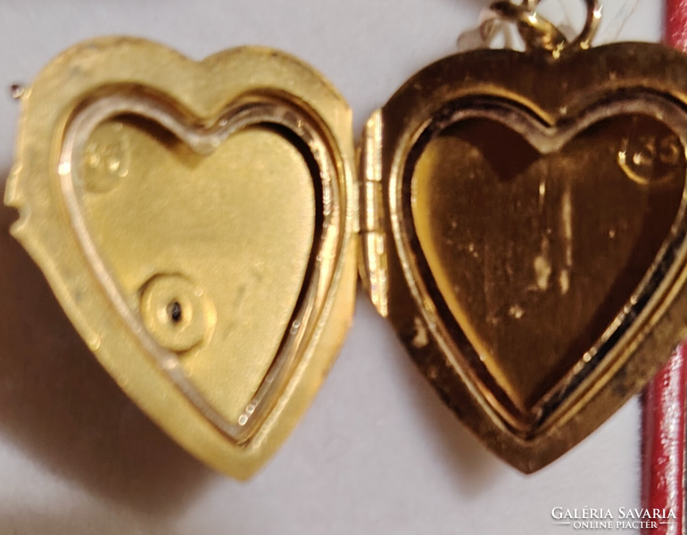 Arany szív medál
