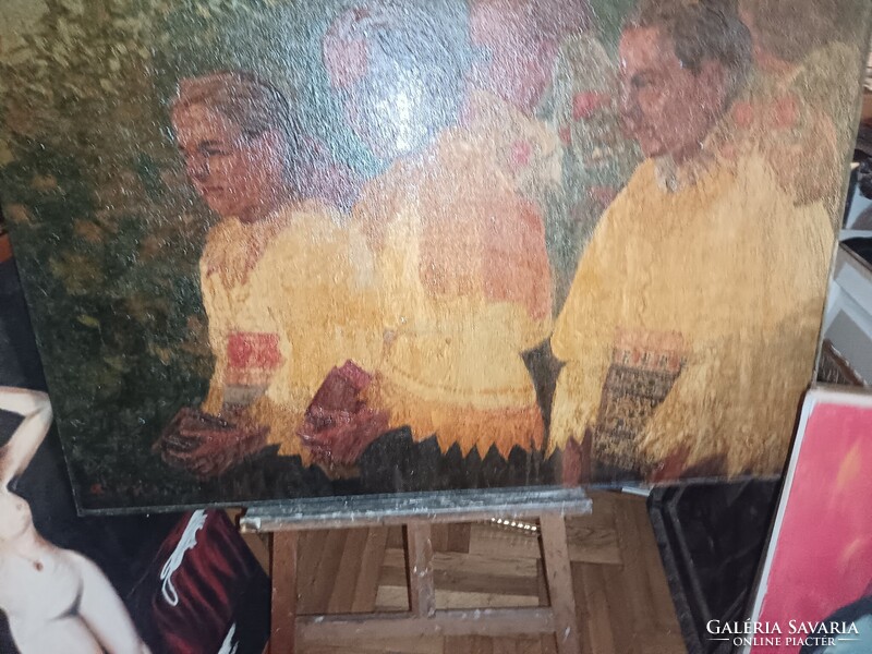 Olajfestmény. Bottka Miklós alkotása.