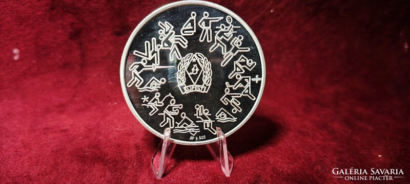 Újpesti Dózsa Ezüst Centenáriumi Emlékérem - Ritkaság a Gyűjteménybe