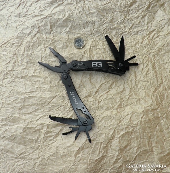 GERBER multifunkcionális fogó-bicska-kés. Gyűjteményből. %%% VÁGATLAN! Kés, bicska, tőr, borotva.