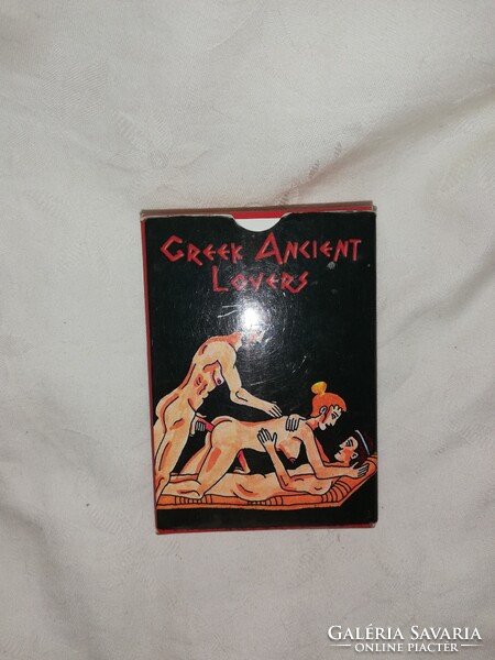 Greek Ancient Lovers görög sexuális témájú játékkártya    O