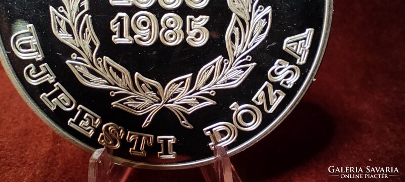 Újpesti Dózsa Ezüst Centenáriumi Emlékérem - Ritkaság a Gyűjteménybe