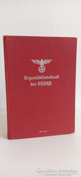 Organisationsbuch der NSDAP 1938. TOP könyvritkaság