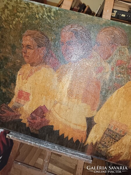 Olajfestmény. Bottka Miklós alkotása.