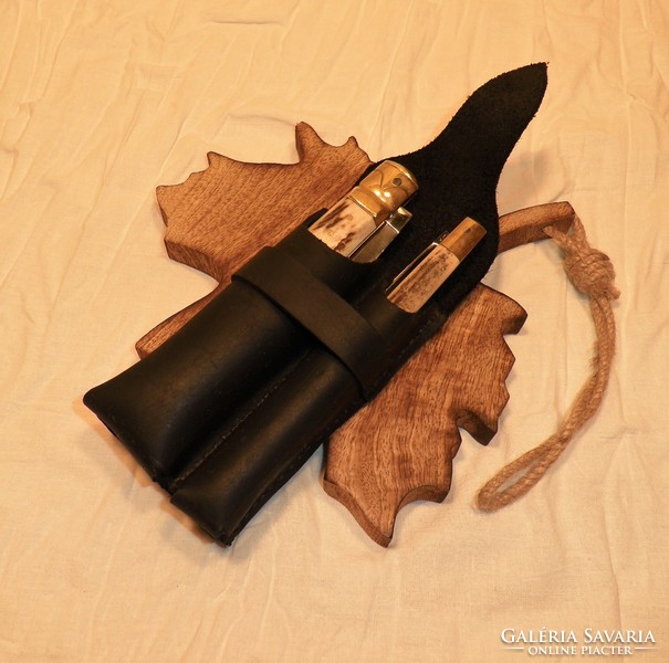 POLYÁK szett.. Gyűjteményből. Kés, bicska, tőr, borotva.